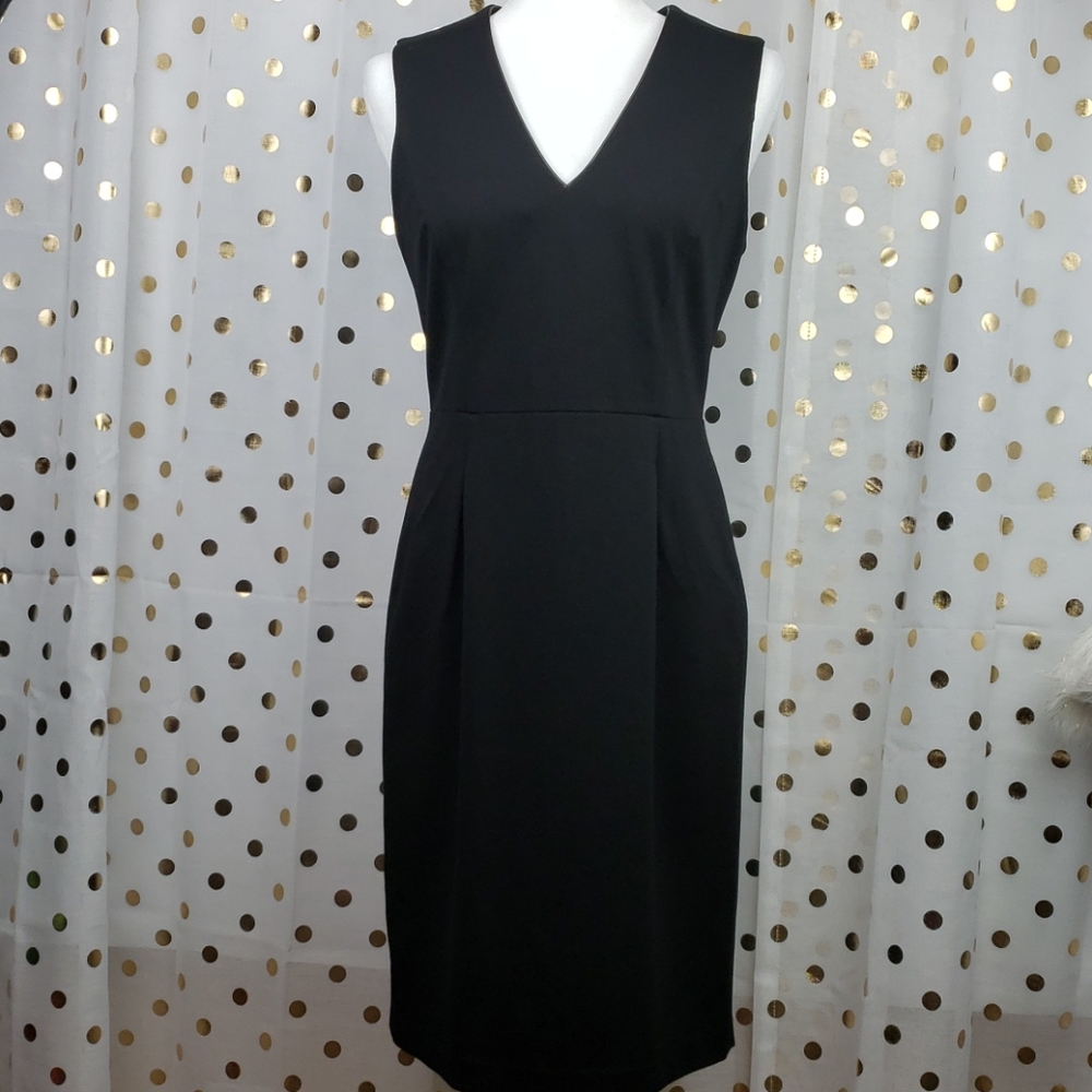 Banana Republic Black V Neck Dress